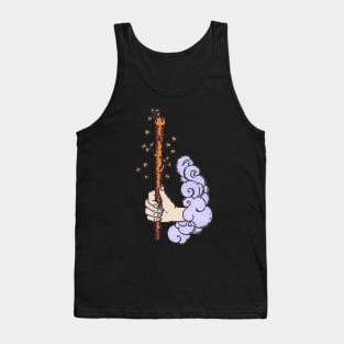 Ace of Wands Tarot Hand Tank Top